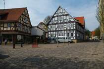Korbach,Fachwerkhuser am Obermarkt (12.04.2009)
