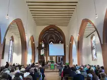 Gro�-Umstadt, Langschiff der Ev. Stadtkirche (17.02.2012)