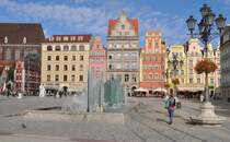 WROCŁAW, 09.10.2012, Marktplatz