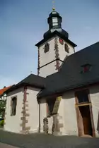 Herbstein, sp�tgotische St. Jakobus Kirche, erbaut im 16. Jahrhundert (17.05.2009)