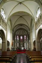 Hnfeld, Langschiff der St. Bonifatius Kirche (01.05.2009)