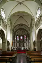 H�nfeld, Langschiff der St. Bonifatius Kirche (01.05.2009)