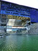 Frankreich, Languedoc-Roussillon, H�rault, Montpellier, neues Rathaus, 21.07.2012