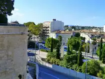 Frankreich, Languedoc-Roussillon, H�rault, Montpellier, Boulevard Louis Blanc beim Corum, 31.07.2011