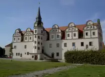 Dessau, Johannbau, Westfl�gel und �ltester Teil des Residenzschlosses (02.10.2012)