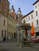 Wittenberg, Huser an der Mittelstr (18.03.2012)