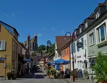 Breisach, die Neutorstra�e ist Fu�g�ngerzone, Aug.2011