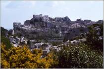 Les Baux-de-Provence im Frhjahr 1981. Scan vom Dia.