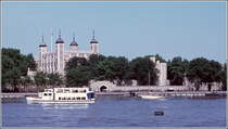 Der Tower of London im Sommer 1977. Scan vom Dia.