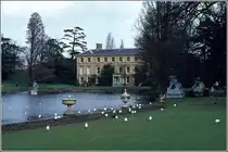 Kew Gardens (Royal Botanic Gardens) mit dem Museum No. 1. Scan eines Dias vom Februar 1980.