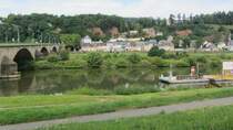Das Moselufer in Trier.(5.8.2012)