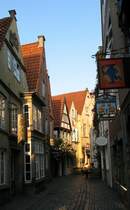 Im Schnoor, das �lteste Stadtviertel Bremens.