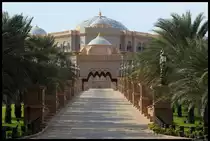 Das Luxus-Hotel Emirates Palace in Abu Dhabi. (06.12.2012)