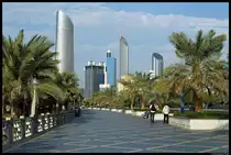 Die Corniche in Abu Dhabi. (06.12.2012)