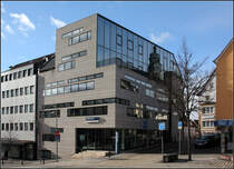 . Eigenwillig - Bankgebude in Bblingen. Architekten: Kauffmann Theilig und Partner, Fertigstellung: 2007. 26.12.2012 (Matthias)