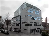 . Eigenwillig - Bankgebude in Bblingen. Architekten: Kauffmann Theilig und Partner, Fertigstellung: 2007. 26.12.2012 (Matthias)