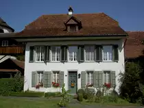 Pfarrhaus von Amsoldingen im Kanton Bern (19.08.2012)