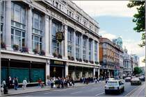Dublin, O'Connell Street. Scan eines Dias vom 12.09.1997.
