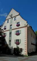 Bad Waldsee, historisches Gebude am Spitalhof, Aug.2012