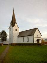 Genhofen, sptgotische Stephanskapelle, Bauherr Magister Conrad Schilling (30.10.2011)