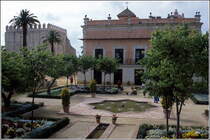 Jerez. Palacio de Villavicencio im Alcazar.
Scan eines Dias vom April 2000.