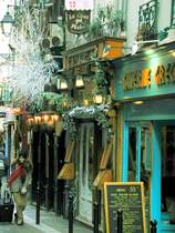 Frankreich, Paris 5e, Quartier Latin mit seinen griechischen Restaurants, 11.02.2002