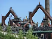 Deutschland, Saarland, V�lklingen, Weltkulturerbe  V�lklinger H�tte , Hochofenbereich, 08.05.2011