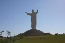 Die gr��te Christus Statue der Welt steht in Swiebodzin
in Polen westlich nicht weit von Poznan. Aufnahme am 25.5.2012.