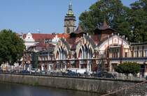 Das alte Elektrizittswerk in Kniggrtz / Hradec Kralove
in Tschechien am 20.08.2011.