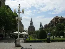 Timisoara Uniri Platz am 9.5.2010 in Rum�nien.
