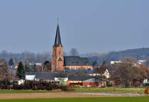 Obergartzem (zu Mechernich)  mit Kirche - 13.02.2013