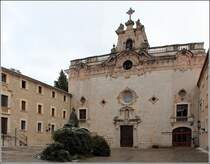 Escorca. Die Wallfahrtskirche (Basilika) im Kloster Lluc.
26.02.2013