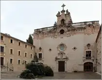 Escorca. Die Wallfahrtskirche (Basilika) im Kloster Lluc.
26.02.2013