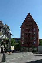 Hausach, Blick �ber den Marktplatz, Juli 2012