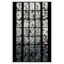 Ulmer Mnster: Eine Scheibe tanzt aus der Reihe. Dank an Lydia fr die Bildidee! 23.6.2007 (Matthias)