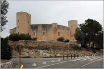 Palma de Mallorca. Das Castell de Bellver liegt etwas auerhalb des Zentrums. Von hier bietet sich bei guter Sicht ein herrlicher Blick auf den Hafen und das Zentrum von Palma.
23.02.2013 

