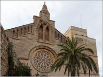 Alcdia. Die Esglsia Sant Jaume besitzt eine schne Rosette. 
21.02.2013 

