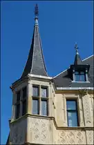 . Stadt Luxemburg - Detailaufnahme des Palais Grand-Ducal (Groherzoglicher Palast). 15.03.2013 (Jeanny)