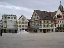 Marktplatz von Dornbirn (17.03.2013)