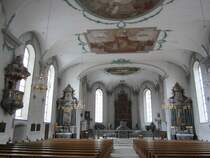 Hohenems, Altre und Kanzel der St. Karl Kirche (17.03.2013)