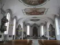 Hohenems, Altre und Kanzel der St. Karl Kirche (17.03.2013)