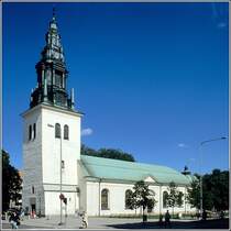 Linkping. St. Lars Kyrka im Sptsommer 1988. (Scan vom Dia)