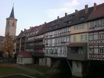 Die Kr�merbr�cke am 06.11.2011.