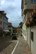 Engen, Blick vom Marktplatz in die Hauptstra�e, Juli 2012