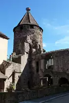 Lahr, der Storchenturm, Teil der Stadtbefestigung von 1220, Okt.2012