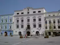 Enns, Altes Rathaus mit Lauriacum Museum, Hauptplatz 19 (21.04.2013)