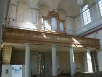 Die Orgel in der Putbuser Schlo�kirche,am 28.April 2013.