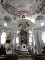 Volders, Hochalter der St. Karl Borrom�us Kirche (01.05.2013)