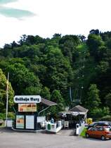 Die Seilbahn in Solingen-Burg.(4.7.2012) 