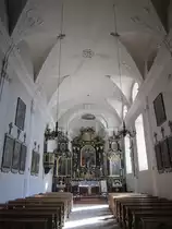 Alt�re der Wallfahrtskirche Maria Waldrast bei Matrei (09.05.2013)